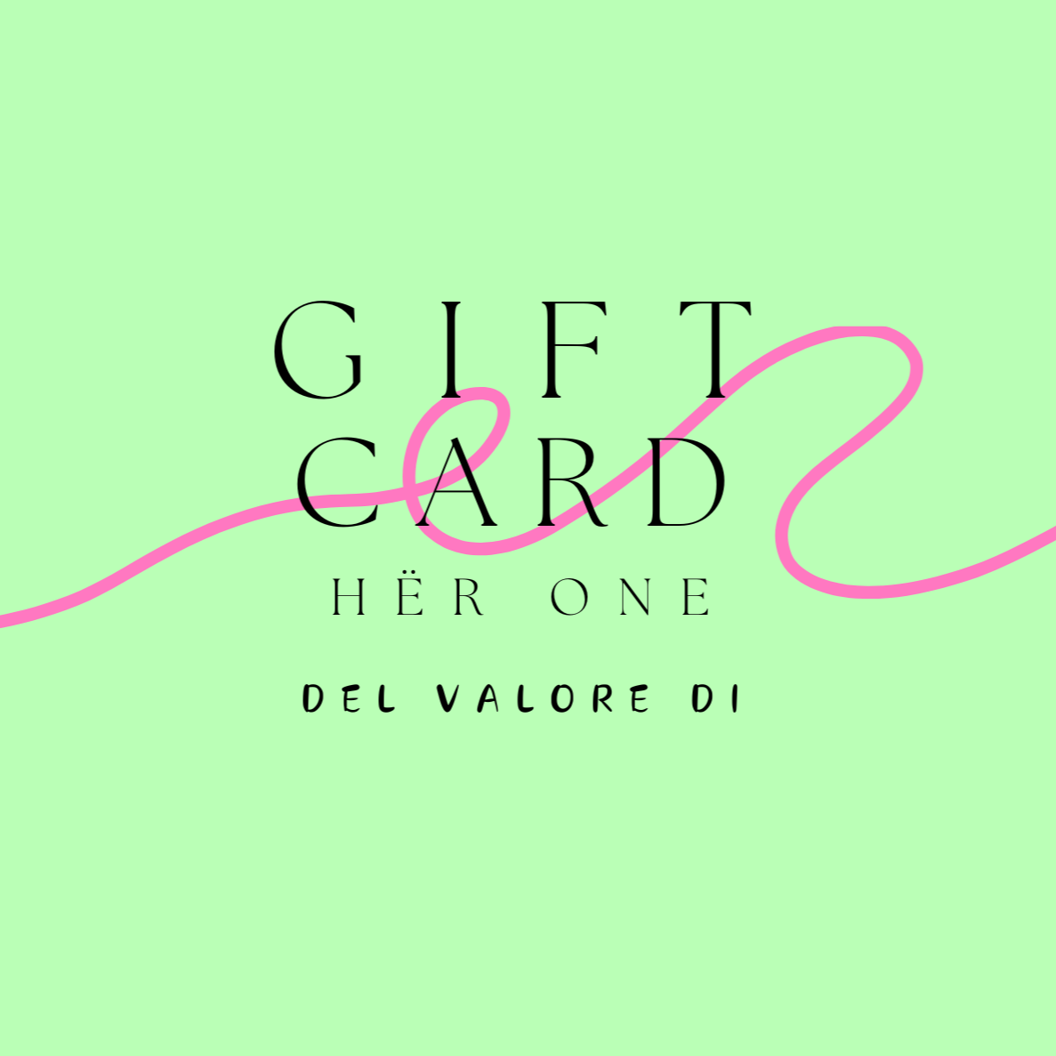 GIFT CARD
