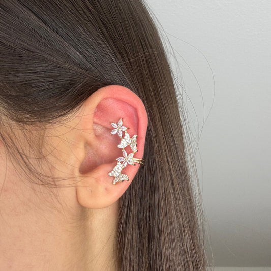 Earcuff Scia Di Farfalle